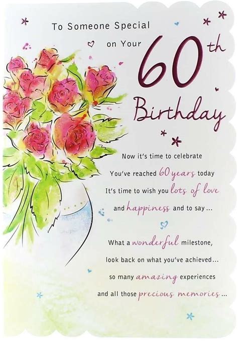 Pin By Carin Van Wyk On Birthday Wishes In 2024 Happy 60th Birthday