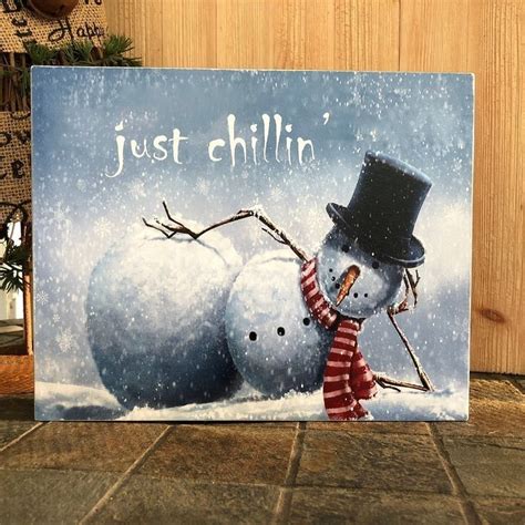 Pin By Nancy Hughes On Holliday Fun Christmas Canvas Snowman