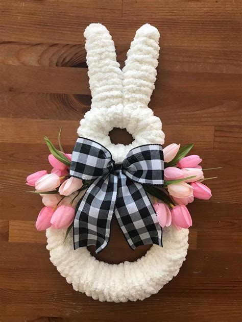 Easter Bunny Wreath Diy Zyhomy