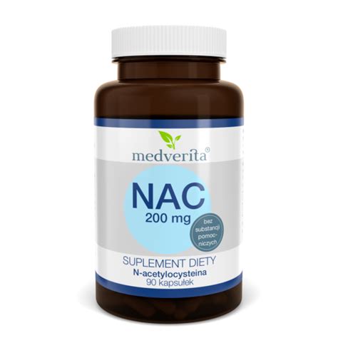 NAC 200mg Medverita 90 Kaps NAC Biozdrowy