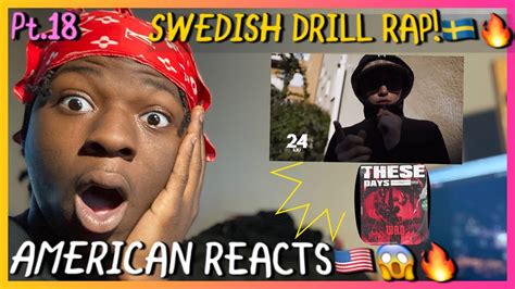 AMERICAN REACTS to SWEDISH DRILL RAP Pt 18 EINÁR 3STYLE 24SJU