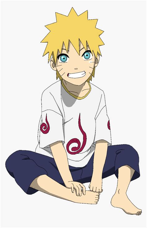 Kid Naruto Lineart Colored By Dennisstelly On Ⓒ - Naruto Child, HD Png ...