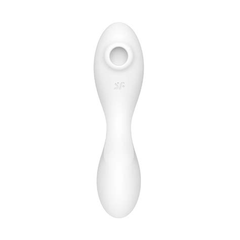 VIBRADOR CURVY TRINITY 5 SATISFYER BRANCO Coisas De Homem