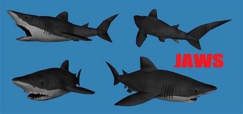 JAWS 3d Model by Beerdogfood on DeviantArt