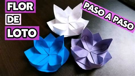 C Mo Hacer Una Flor De Loto De Papel