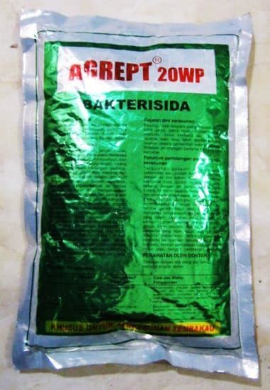 Obat Pertanian Pembunuh Bakteri Bakterisida Agrept Wp Gr Lazada