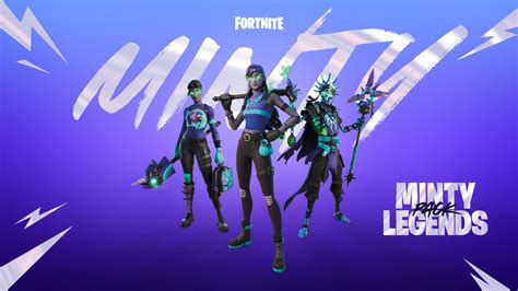 Ten Minty New Items Arrive November 2, 2021 in Fortnite with the Minty Legends Pack