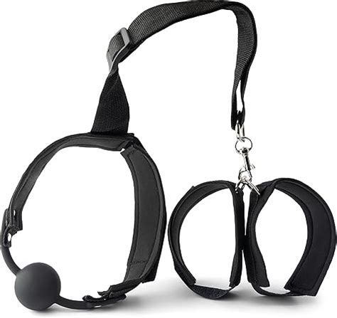 Amazon de BDSM Knebel Mund Extrem Mundknebel SM für Frauen Mouth Ball Gag für Sex Fesseln