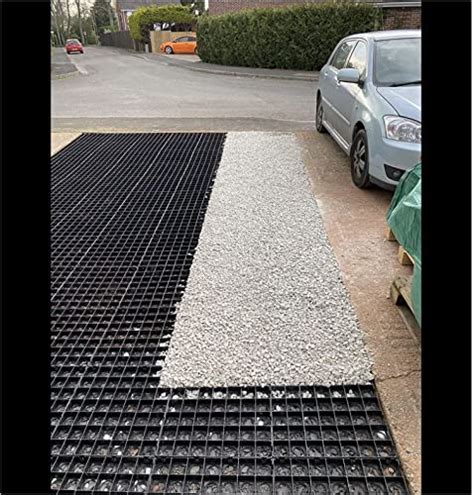 TENLITE Black Plastic Paving Driveway Grid Turf Grass Lawn Path Gravel