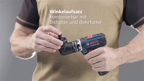 Bosch Gsr V Fc Professional Flexiclick System Mit Volt Youtube