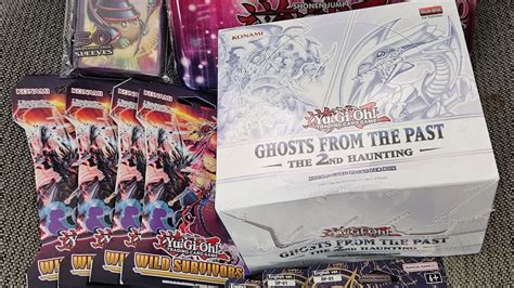 Yu Gi Oh TCG 4 Wild Survivors Packs 5 Ghosts From The Past The