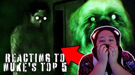 Reacting To Nuke S Top 5 Top 5 Ghost Videos So Scary You Ll Go Boom Boom Nukestop5 Reaction