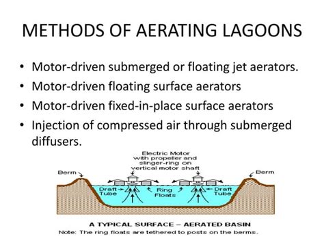 Aerated lagoons