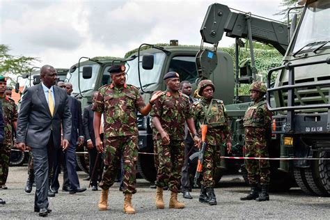 Kenya Deploys Troops To Protect Humanity In Eastern DR Congo The