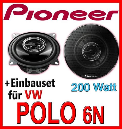 Pioneer Ts G I Cm Koax System Lautsprecher Einbauset Passend