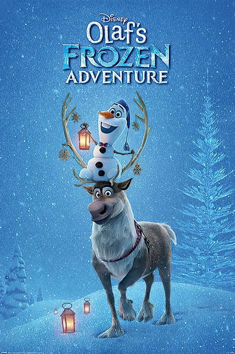 Olaf S Frozen Adventure Disney Movie Poster Print Regular Style