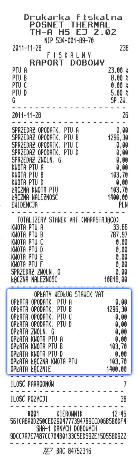 Jak Zrobi Raport Dobowy Z Kasy Fiskalnej Esc Sa
