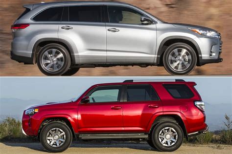 2018 Toyota Highlander Vs 2018 Toyota 4runner Whats The Difference