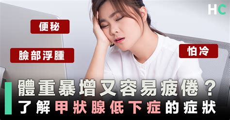 【對症下藥】體重暴增又容易疲倦？了解甲狀腺低下症 Health Concept