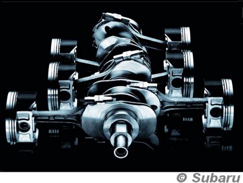 Subaru Boxer Engine Animation