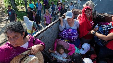 Migrant Caravan Swells To 12 000 Gets Some Help Along The Way Fox News