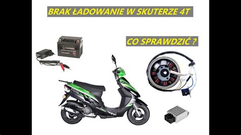 BRAK ŁADOWANIA W SKUTERZE GY6 50 4T GDZIE SZUKAĆ PRZYCZYNY YouTube