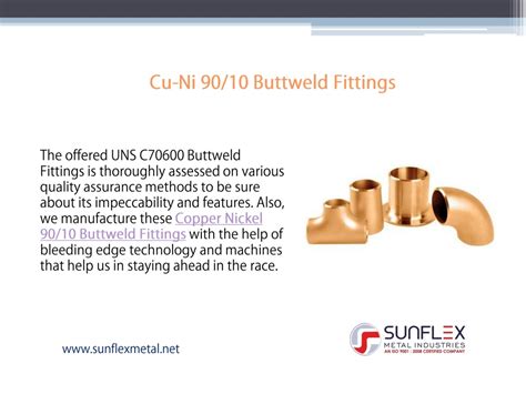 Ppt Types Of Cupro Nickel Buttweld Fittings Powerpoint Presentation