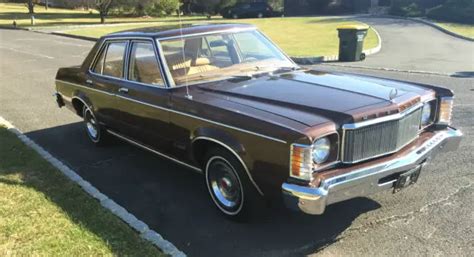 18000 Miles All Original 1975 Mercury Monarch Ford Granada Fairmont