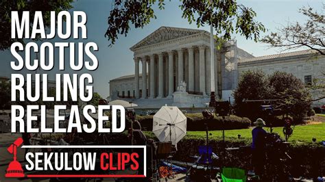 Major SCOTUS Ruling Erroneously Released YouTube