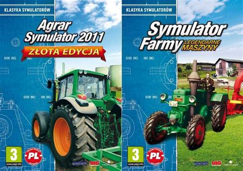 Pakiet Agrar Symulator 2011 Symulator Farmy Legendarne Maszyny PC