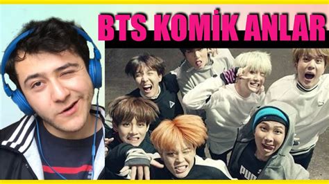 Bts Kom K Anlar Tepk Bts Funny Moments Reaction Youtube