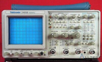 Tektronix 2465B 400 Mhz Analog Oscilloscope EBay