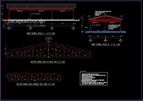 Bản vẽ mái che CAD Tải ngay miễn phí để thiết kế mái che hiệu quả