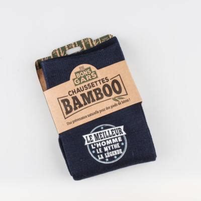 Chaussettes Eco Bamboo Personnalis Es Audeladudecor