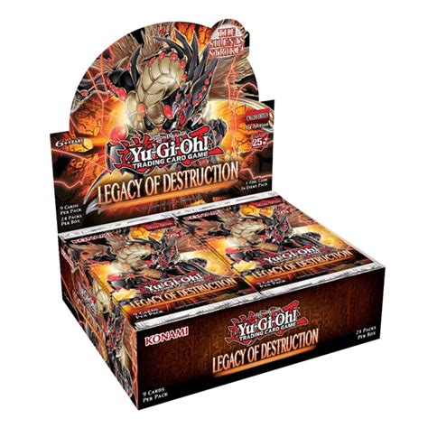 Box Yu Gi Oh Legacy Of Destruction 24 Buste Prima Edizione MyDeck