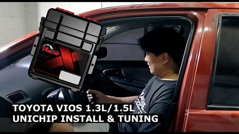 Toyota Vios Unichip 1NZ Install And Dyno Tuning ECU Remap Reflash