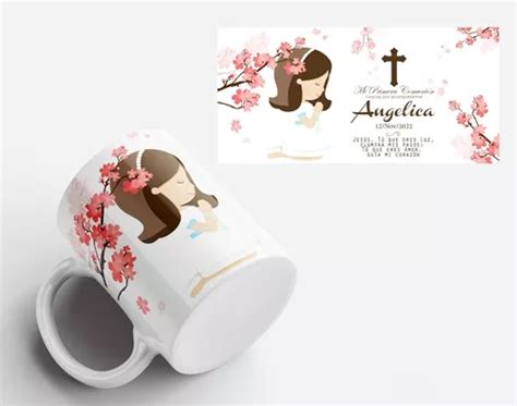 Tazas Personalizadas Recuerdo Primera Comuni N Ni A En Venta En