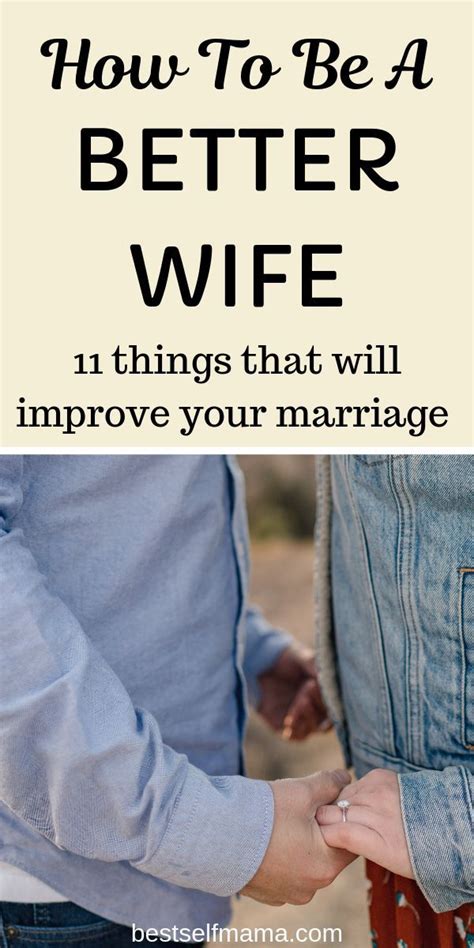 How To Be A Better Wife Artofit