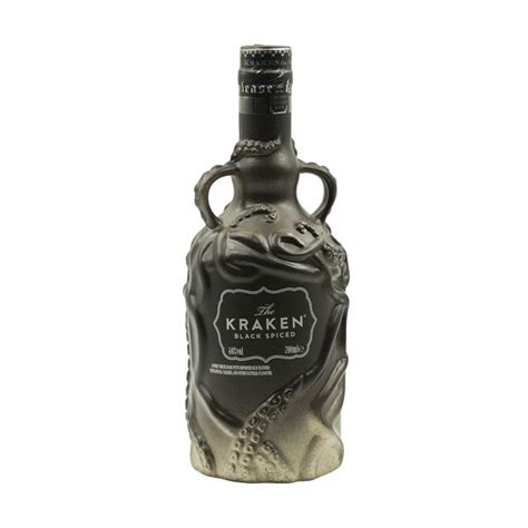 The Kraken Black Spiced Rum Limited Ceramic Edition 2019 0 7L 40 Vol