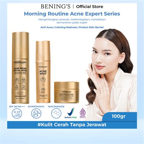 New Product Bening S Skinmology Night Routine Acne Expert Series