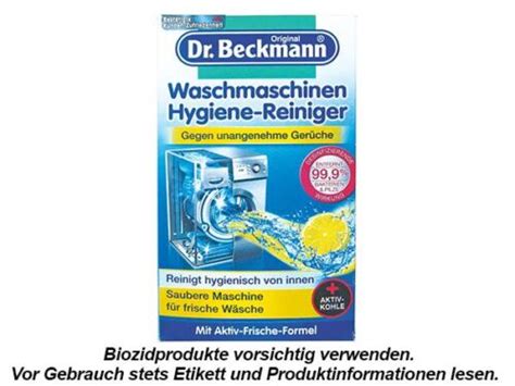 Dr Beckmann Waschmaschinen Hygiene Reiniger G Repo Markt