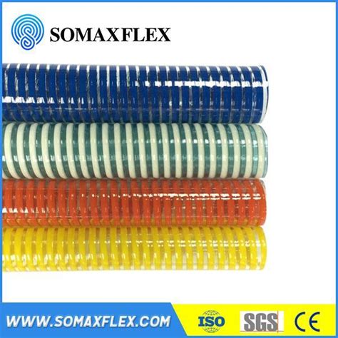 High Pressure Wear Resistant PVC Flexible Helix Suction Hose China