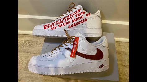 Custom Travis Scott Air Force 1s How To Backwards Nike Check Giveaway Winner Youtube