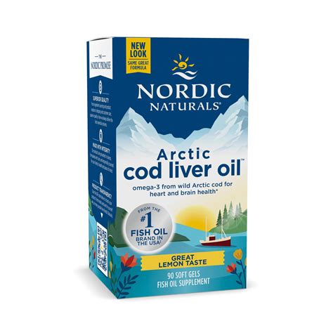 Köp Arctic Cod Liver Oil 750mg 90k Hos Hälsokosten Hälsokosten