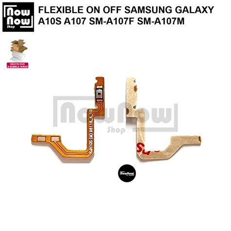 Tombol Flexible On Off Samsung Galaxy A10s A107 A107f Sm A107f Sm A107m Original Power Button