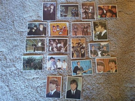 Vintage Beatles Trading Cards Beatles Memorabilia Trading Cards Beatles