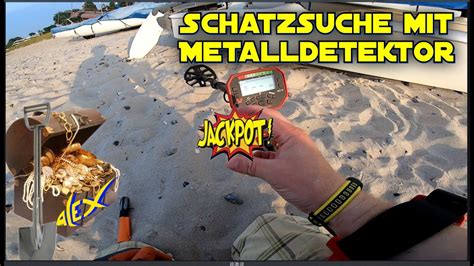 Sondeln am Strand Ringe und Münzen was will man mehr am Meer YouTube