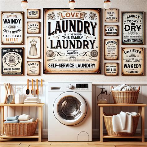 13 Wall Decor Ideas To Spruce Up Your Laundry Room - DreamyHomeStyle