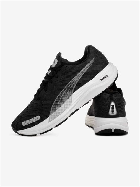 Promo Puma Men Running Velocity Nitro 2 White 19533702 Sepatu Lari