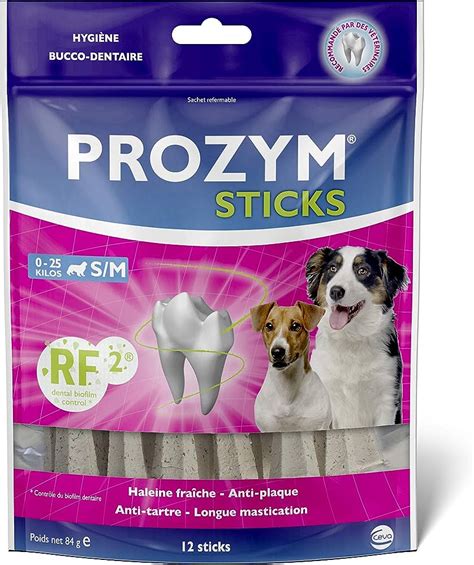 PROZYM STICKS RF2 S M Chiens de de 25kg Zoo Santé